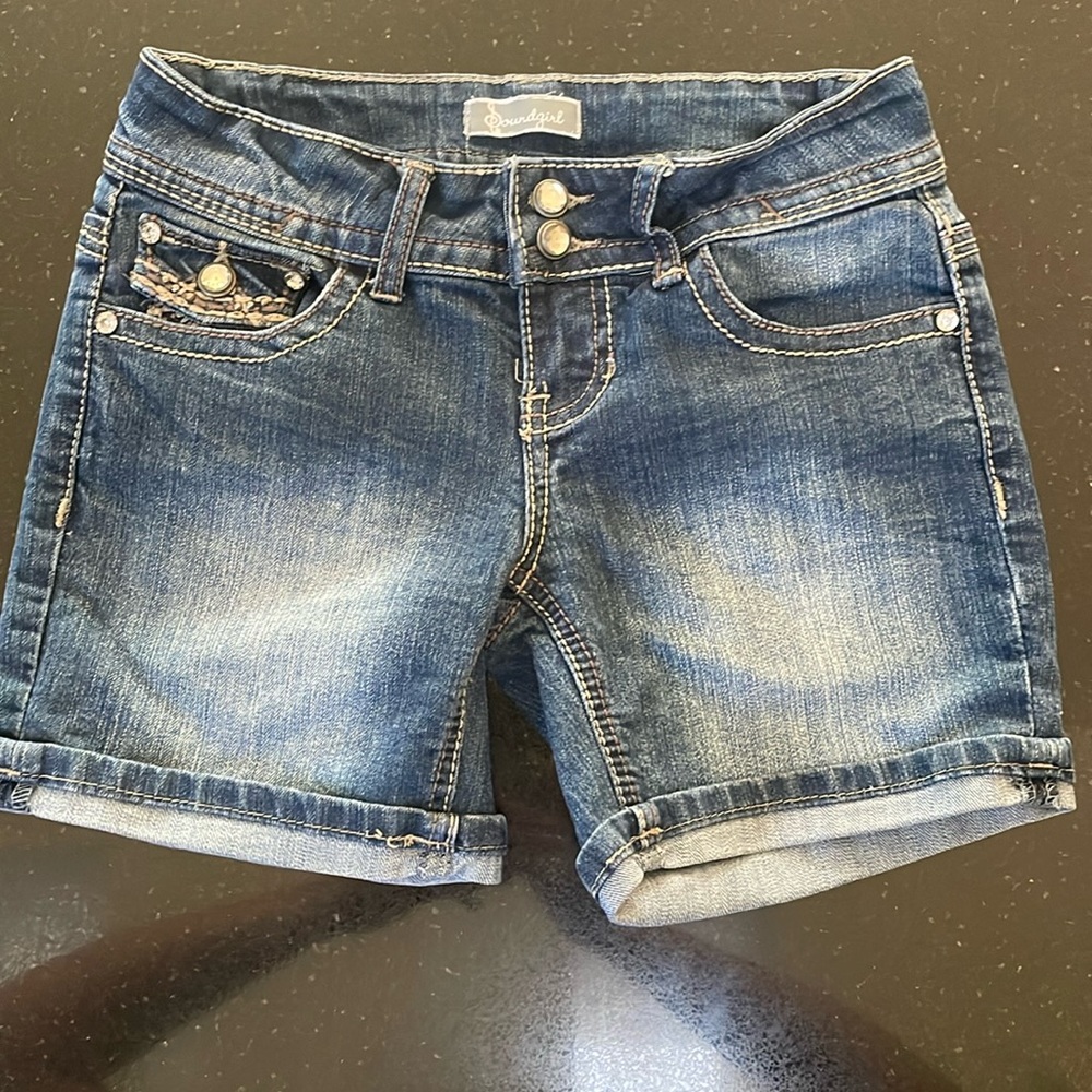 SoundGirl shorts size 0 will fit 12/14 girls